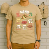 Pi Menu Funny Pizza Pi Day 3 T-Shirt