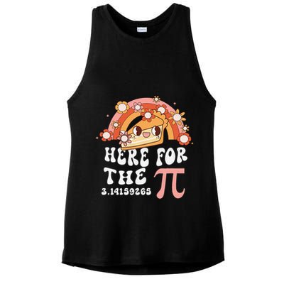Pie Menu Funny Pi Day Pi 3 Ladies PosiCharge Tri-Blend Wicking Tank