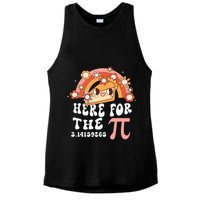 Pie Menu Funny Pi Day Pi 3 Ladies PosiCharge Tri-Blend Wicking Tank