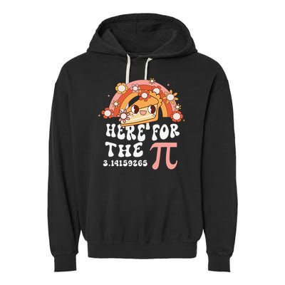 Pie Menu Funny Pi Day Pi 3 Garment-Dyed Fleece Hoodie