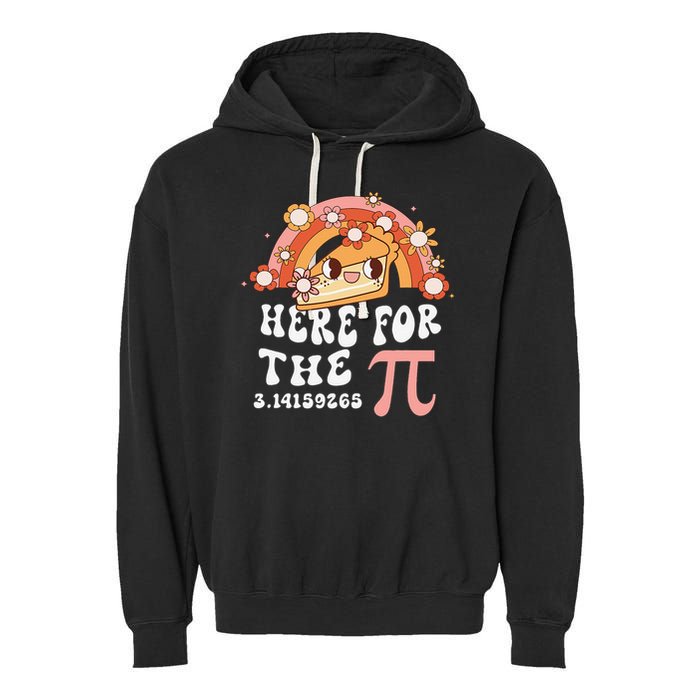 Pie Menu Funny Pi Day Pi 3 Garment-Dyed Fleece Hoodie