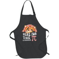 Pie Menu Funny Pi Day Pi 3 Full-Length Apron With Pockets