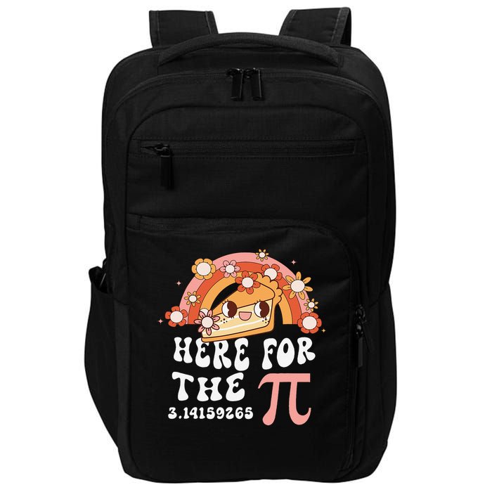 Pie Menu Funny Pi Day Pi 3 Impact Tech Backpack