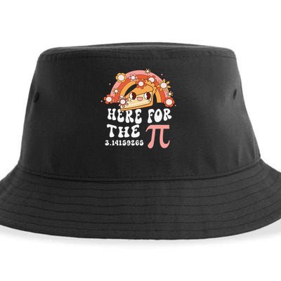 Pie Menu Funny Pi Day Pi 3 Sustainable Bucket Hat