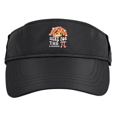 Pie Menu Funny Pi Day Pi 3 Adult Drive Performance Visor