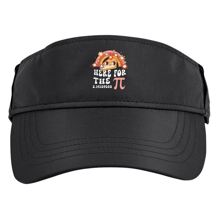 Pie Menu Funny Pi Day Pi 3 Adult Drive Performance Visor