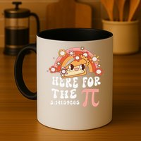 Pie Menu Funny Pi Day Pi 3 Mug