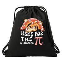 Pie Menu Funny Pi Day Pi 3 Drawstring Bag