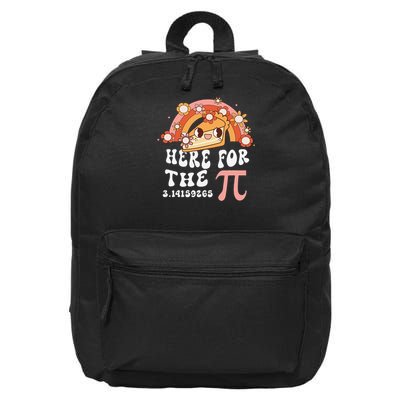Pie Menu Funny Pi Day Pi 3 16 in Basic Backpack