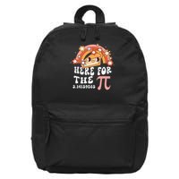 Pie Menu Funny Pi Day Pi 3 16 in Basic Backpack