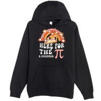 Pie Menu Funny Pi Day Pi 3 Premium Pullover Hoodie