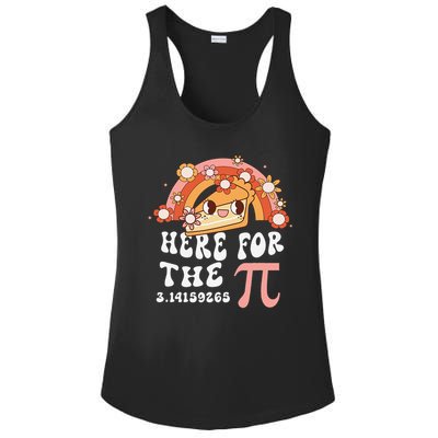 Pie Menu Funny Pi Day Pi 3 Ladies PosiCharge Competitor Racerback Tank