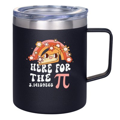 Pie Menu Funny Pi Day Pi 3 12oz Stainless Steel Coffee Mug