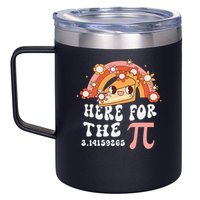 Pie Menu Funny Pi Day Pi 3 12oz Stainless Steel Coffee Mug