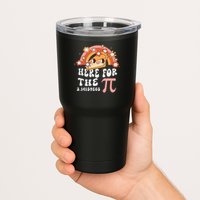 Pie Menu Funny Pi Day Pi 3 Tumbler