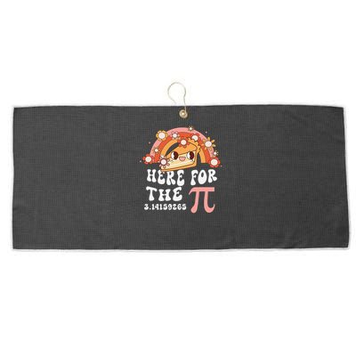 Pie Menu Funny Pi Day Pi 3 Large Microfiber Waffle Golf Towel