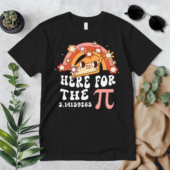 Pie Menu Funny Pi Day Pi 3 Premium T-Shirt