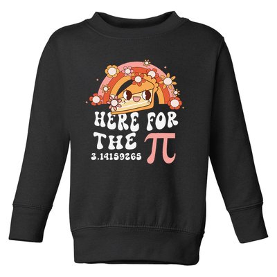 Pie Menu Funny Pi Day Pi 3 Toddler Sweatshirt