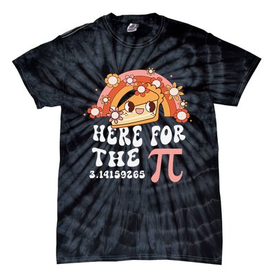 Pie Menu Funny Pi Day Pi 3 Tie-Dye T-Shirt
