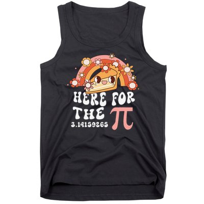 Pie Menu Funny Pi Day Pi 3 Tank Top