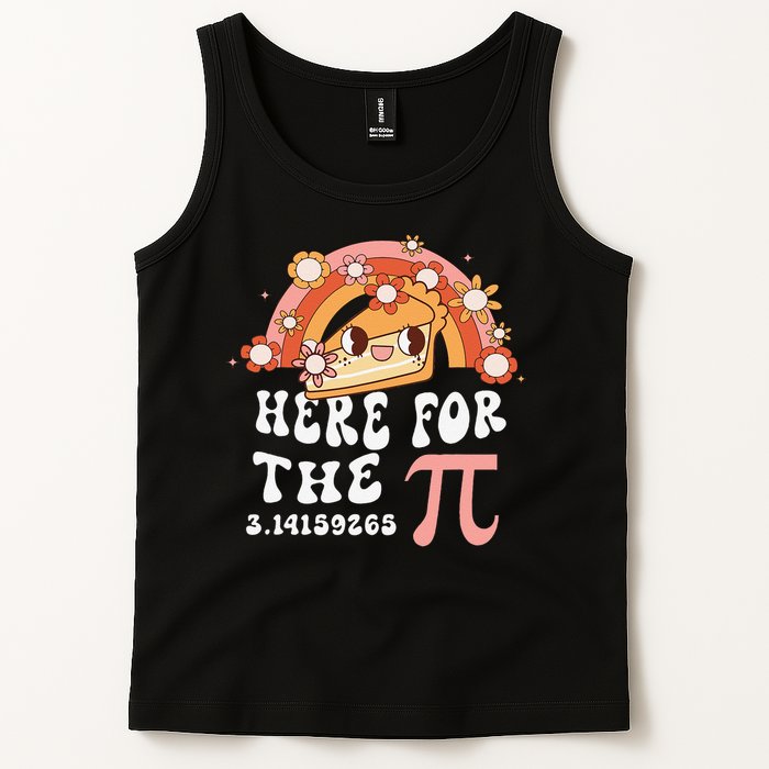 Pie Menu Funny Pi Day Pi 3 Tank Top