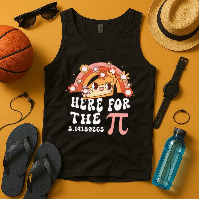 Pie Menu Funny Pi Day Pi 3 Tank Top