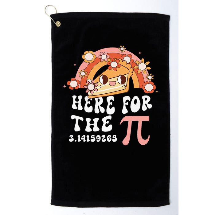 Pie Menu Funny Pi Day Pi 3 Golf Towel
