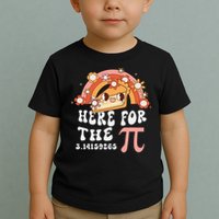 Pie Menu Funny Pi Day Pi 3 Toddler T-Shirt