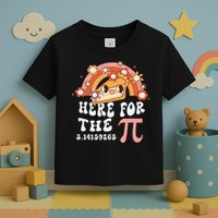 Pie Menu Funny Pi Day Pi 3 Toddler T-Shirt