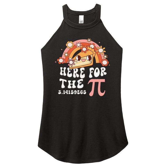 Pie Menu Funny Pi Day Pi 3 Women's Perfect Tri Rocker Tank