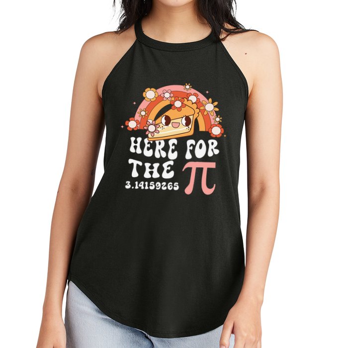 Pie Menu Funny Pi Day Pi 3 Women's Perfect Tri Rocker Tank