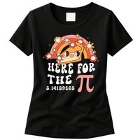 Pie Menu Funny Pi Day Pi 3 Womens T-Shirt