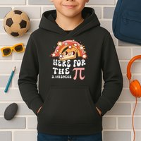 Pie Menu Funny Pi Day Pi 3 Kids Hoodie