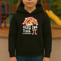 Pie Menu Funny Pi Day Pi 3 Kids Hoodie