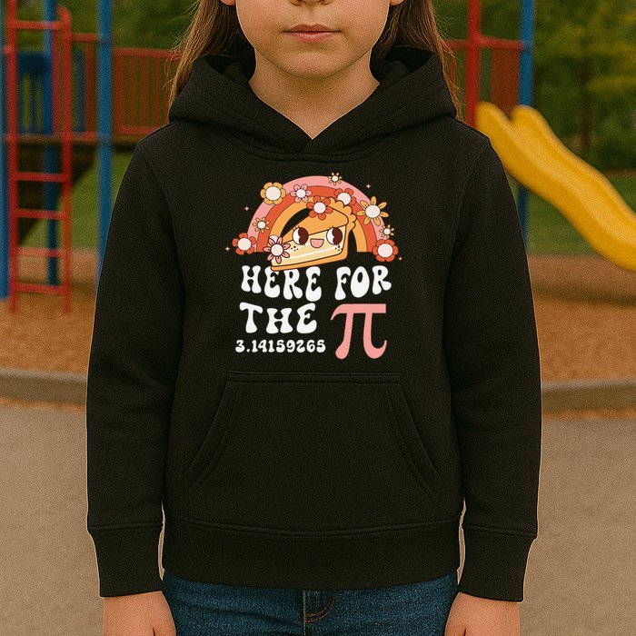 Pie Menu Funny Pi Day Pi 3 Kids Hoodie