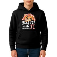 Pie Menu Funny Pi Day Pi 3 Kids Hoodie