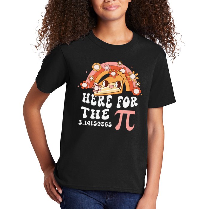 Pie Menu Funny Pi Day Pi 3 Kids T-Shirt