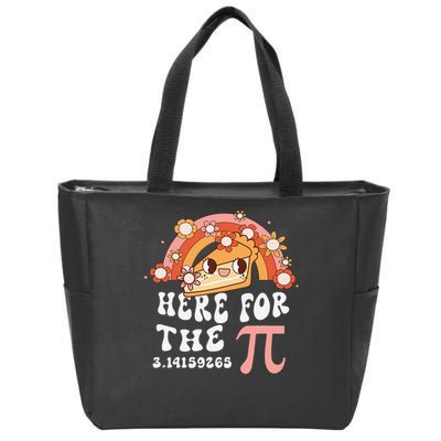 Pie Menu Funny Pi Day Pi 3 Zip Tote Bag