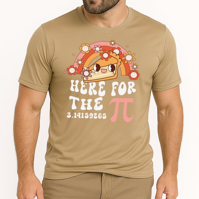 Pie Menu Funny Pi Day Pi 3 Performance Shirt