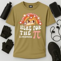 Pie Menu Funny Pi Day Pi 3 Performance Shirt