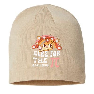 Pie Menu Funny Pi Day Pi 3 Sustainable Beanie