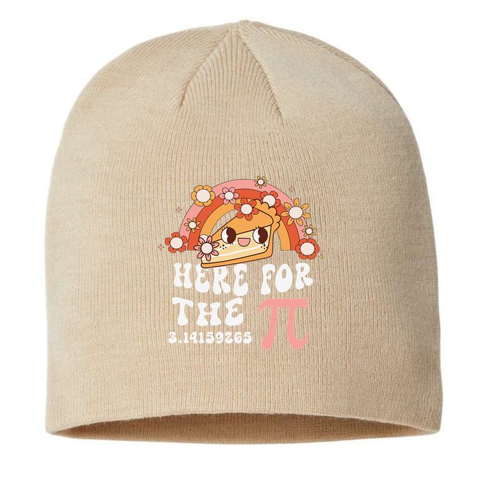 Pie Menu Funny Pi Day Pi 3 Sustainable Beanie