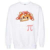 Pie Menu Funny Pi Day Pi 3 Garment-Dyed Sweatshirt