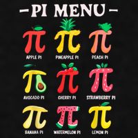 Pie Menu Funny Pi Day Pi 3.14 Math Teacher PI Symbol Pie Pun Ladies PosiCharge Tri-Blend Wicking Tank