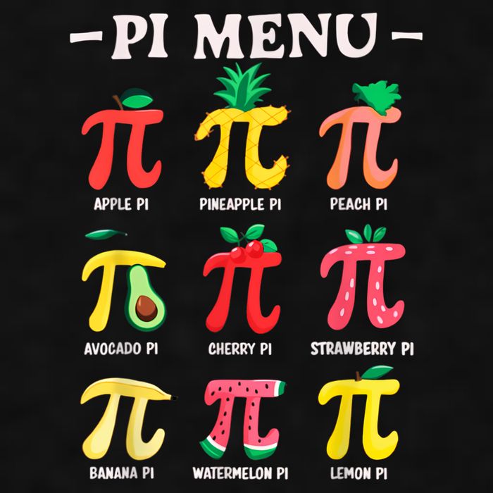 Pie Menu Funny Pi Day Pi 3.14 Math Teacher PI Symbol Pie Pun Ladies PosiCharge Tri-Blend Wicking Tank