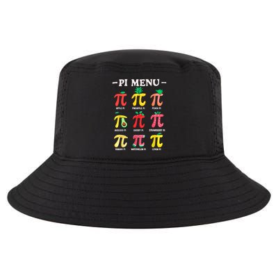 Pie Menu Funny Pi Day Pi 3.14 Math Teacher PI Symbol Pie Pun Cool Comfort Performance Bucket Hat