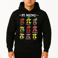 Pie Menu Funny Pi Day Pi 3.14 Math Teacher PI Symbol Pie Pun Hoodie