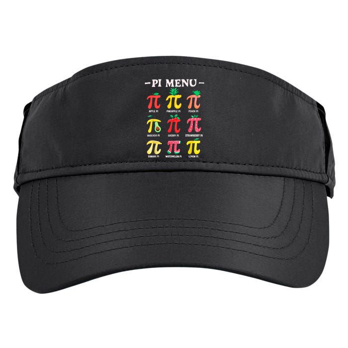 Pie Menu Funny Pi Day Pi 3.14 Math Teacher PI Symbol Pie Pun Adult Drive Performance Visor