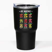 Pie Menu Funny Pi Day Pi 3.14 Math Teacher PI Symbol Pie Pun Tumbler
