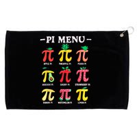 Pie Menu Funny Pi Day Pi 3.14 Math Teacher PI Symbol Pie Pun Grommeted Golf Towel